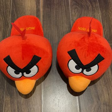 Angry birds  - Pantoufles et gougounes (Rouge)