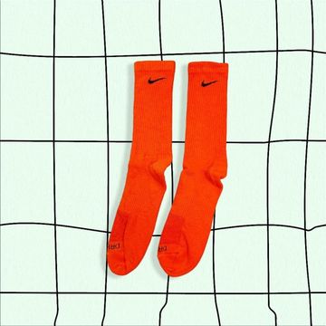 Nike  - Casual socks (Orange, Red)