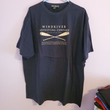Wind river - Short sleeved T-shirts (Black)