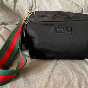 Gucci - Crossbody bags (Black, Silver)