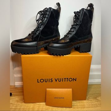 Louis Vuitton - Lace-up boots (Brown, Cognac)