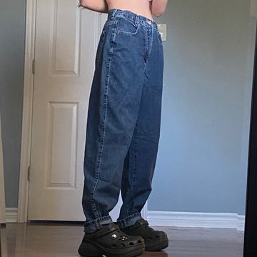 Vintage  - High waisted jeans (Blue)