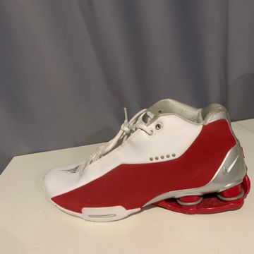 Nike - Sneakers (Blanc, Rouge, Gris)