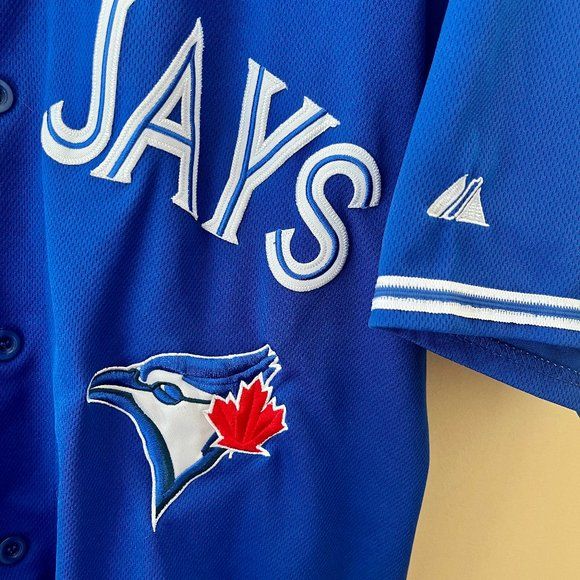 New Men's Majestic Toronto Blue Jays Cool Base Baseball Jersey sz