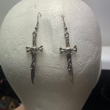 Idk - Earrings (Silver)