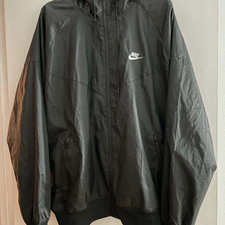 Manteau long noir Nike