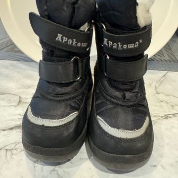 Apakowa - Rain & Snow boots (White, Black)