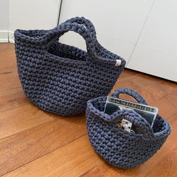 Fait à la main - Handbags (Grey)