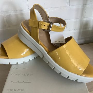 Geox - Flat sandals (Yellow)