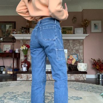 Gap - High waisted jeans (Blue, Denim)