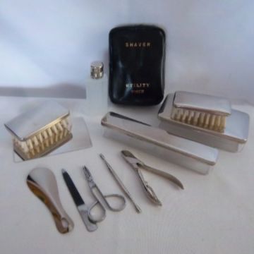 Shaver Vintage - Grooming kits (Black, Silver)