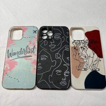 Unknown - Phone cases (White, Black, Blue)