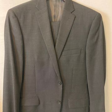 Kenneth cole charcoal on sale suit