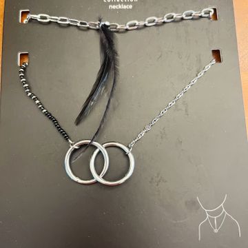 Zara  - Necklaces & pendants (Black, Silver)