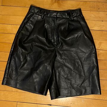 Wilfred  - Shorts en cuir (Noir)