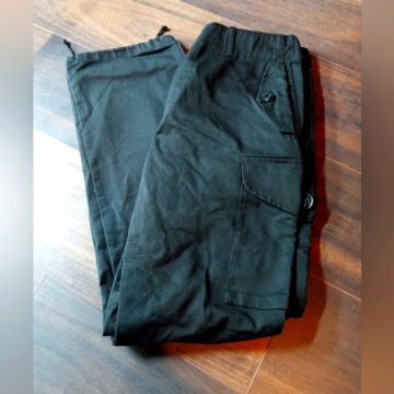 Military - Pantalons cargo (Noir)