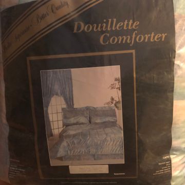 Douillette Comforter - Grandes écharpes et châles (Bleu, Mauve)