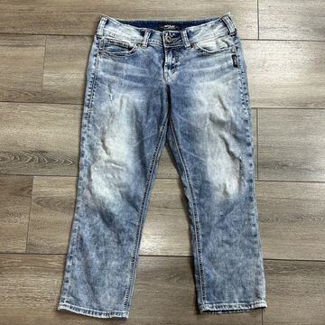 Silver Jeans - Ankle & Cropped jeans (Blue)