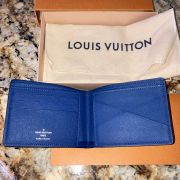 LOUIS VUITTON LOUIS VUITTON Portefeiulle Pince Money clip wallet M62978  Taiga leather Used LV M62978