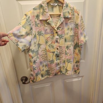 Alia petites  - Button down shirts (Yellow, Green, Lilac, Pink)