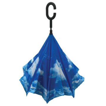 Reverso - Umbrellas (Black, Blue)
