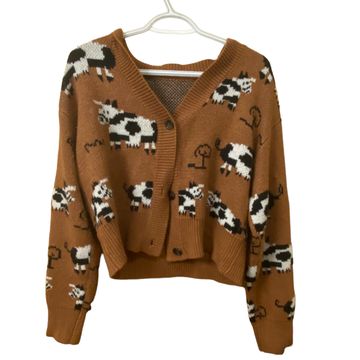 Shein - Knitted sweaters (White, Black, Brown)