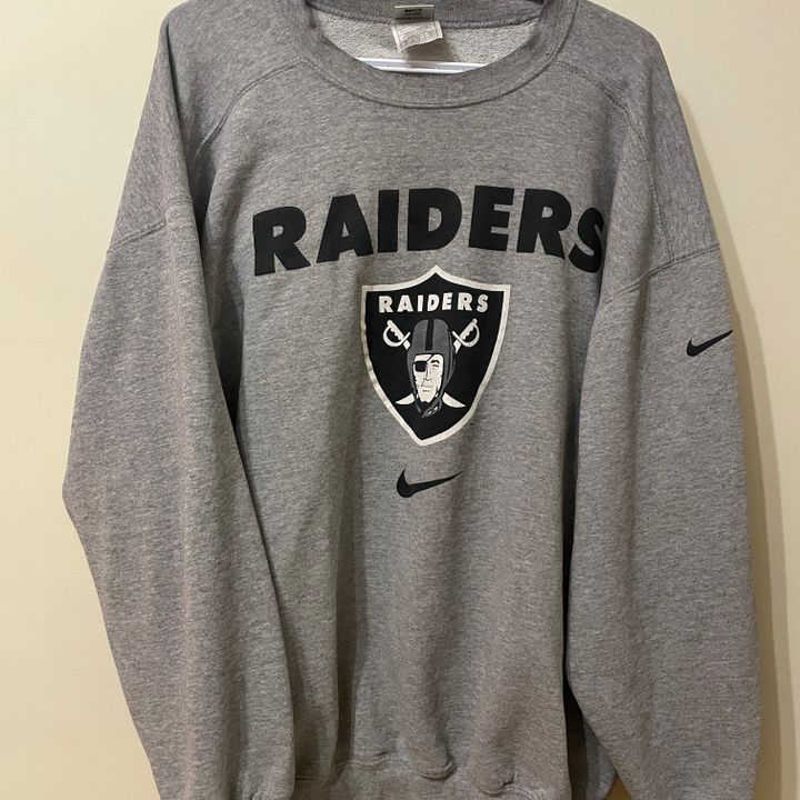 raiders sweatshirt nike