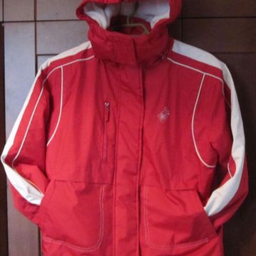 Sportek - Ski jackets (White, Red)