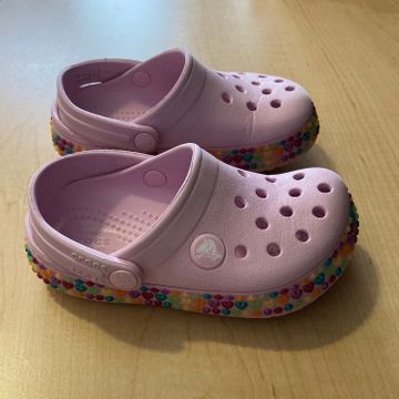 Crocs - Slip-on shoes (Blue, Lilac, Pink)