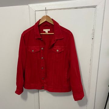 H&M - Vestes en jean (Rouge)