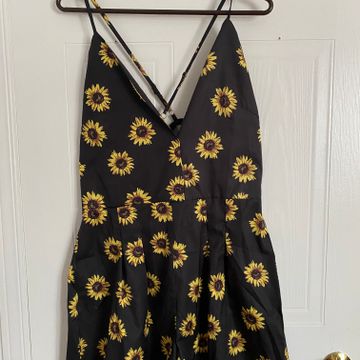 Shein - Rompers (Black, Yellow)