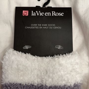 La vie en rose  - Casual socks (White)