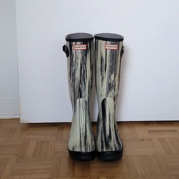 HUNTER - Winter & Rain boots (White, Black)
