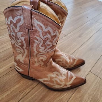 old west - Ankle boots & Booties (Beige)