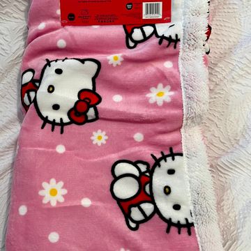 Hello Kitty - Blankets (White, Pink)