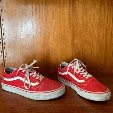 Vans classic rouge hot sale