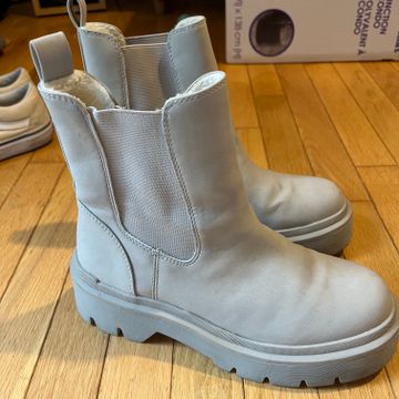 Call it spring - Platform boots (Grey, Beige)