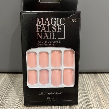 Magic false nail - Nail care (White, Black, Pink)