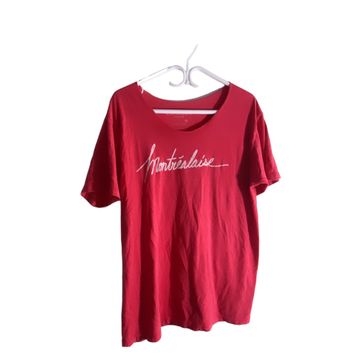 La Montréalaise  - Tee-shirts (Blanc, Rose)