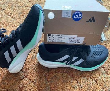 Adidas - Running (White, Black, Turquiose)