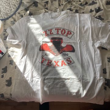 zz top - T-shirts (Blanc)