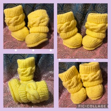 Fait à la main - Socks & Thights (Yellow)