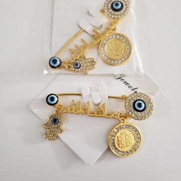 Fashion jewelry   - Jewellery (Blue, Gold)