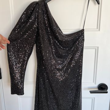Zara  - Little black dresses (Black, Silver)