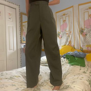Vintage - Tailored pants (Brown, Green)