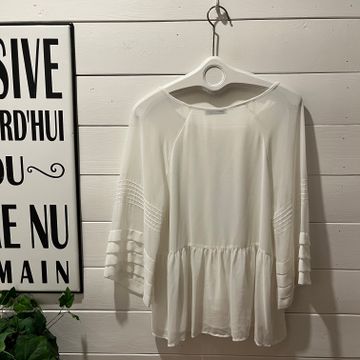 MNG  - 3/4 sleeve tops (White)