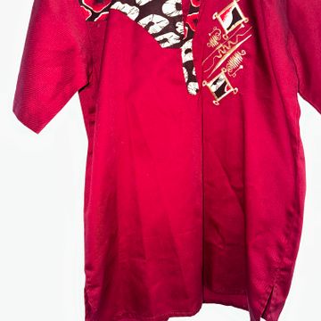 Couture Africaine  - Chemises boutonnées (Rouge)