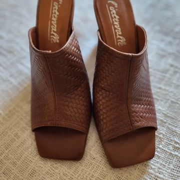 La Redoute  - Heeled sandals (Brown)