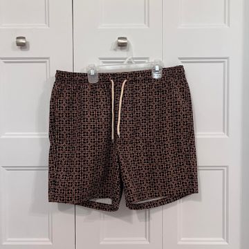 Shein - Board shorts (Black, Brown)