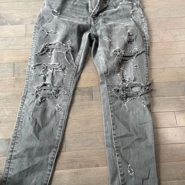 American Eagle - Jeans troués (Noir)